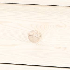Cassettiera Lennart II Legno massello bianco di pino