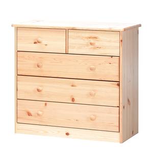 Commode Lennart IV Pin massif - Naturel