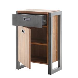 Kast Marton III Stirling eikenhouten look/licht antracietkleurig