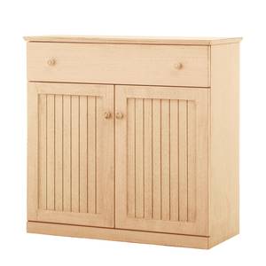 Buffet Nayok Partiellement en pin massif - Beige clair