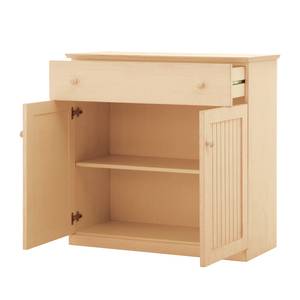 Buffet Nayok Partiellement en pin massif - Beige clair