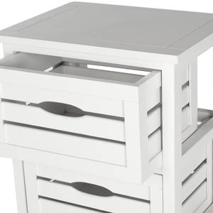 Commode Sarina Pin massif - Blanc