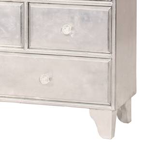 Commode Shiny I Feuillu massif Aluminium