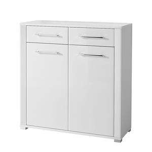 Commode Silkeborg I Blanc brillant