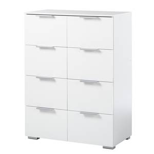 Commode SKØP IX Blanc alpin / Blanc brillant - Aluminium