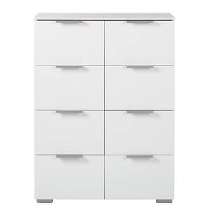 Commode SKØP IX Blanc alpin / Blanc brillant - Aluminium