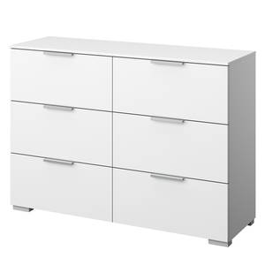 Commode SKØP V Blanc alpin - Argenté