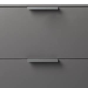 Commode SKØP V Graphite - Argenté