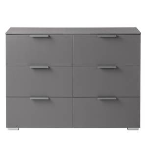 Commode SKØP V Graphite - Argenté