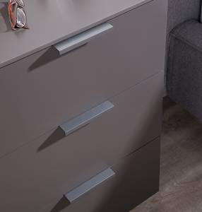 Commode SKØP V Graphite - Argenté