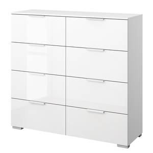 Commode SKØP X Blanc alpin / Blanc brillant - Aluminium