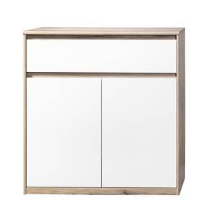 Commode Soft Smart IV Imitation chêne de San Remo / Blanc