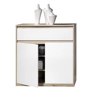 Commode Soft Smart IV Imitation chêne de San Remo / Blanc