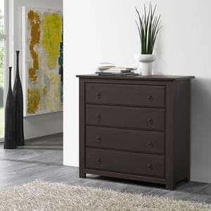 Commode Straightly III Epicéa massif - Marron