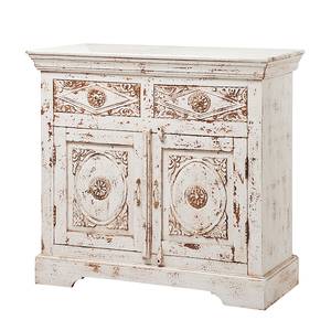 Commode Taberna 2 portes, 2 tiroirs - Blanc