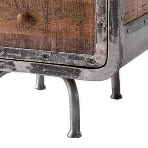 Commode Wharton Partiellement en acacia massif / Acier