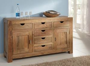 Credenza Yoga II Palissandro indiano massello Naturale