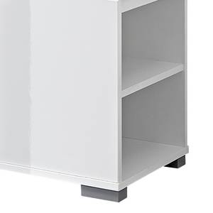 Compacte garderobe Campo hoogglans wit