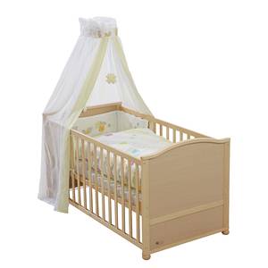 Komplettbett Glücksbringer (4-tlg.) Beige - Holzwerkstoff - 144 x 80 x 79 cm