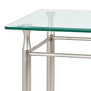 Console Vienne Carrée - Aspect aluminium