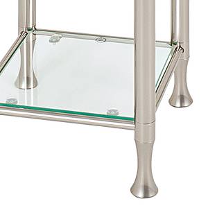 Console Vienne Carrée - Aspect aluminium