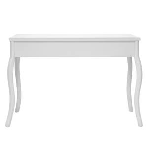 Console Montréal avec 3 tiroirs Blanc - En partie en bois massif - 120 x 81 x 40 cm