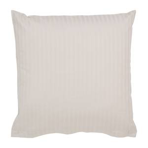 Kopfkissenbezug Riga Baumwollstoff - Beige - 40 x 40 cm - 2er Set