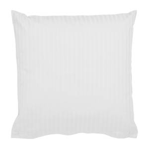 Taie d'oreiller Riga Coton - Blanc - 40 x 40 cm - Lot de 2