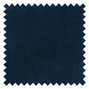 Hoofdsteun Madison geweven stof fluweel - Velours Shyla: Donkerblauw