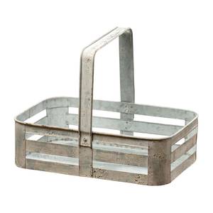 Panier Feltham I (set de 2) Aluminium - Zinc