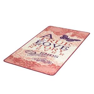 Tapis de cuisine True Love Rose - 80 cm x 200 cm