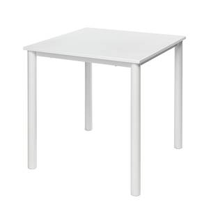 Table de cuisine Bondy Blanc brillant