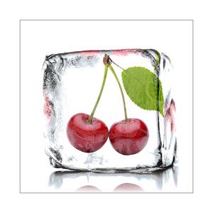 Kunstdruck cherry sorbet Größe: 20 x 20 cm