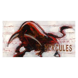 Stampa decorativa Hercules Rosso - 100 x 50 x 4 cm