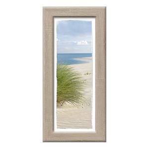 Kunstdruk Sand sedge I Beige - Meerkleurig - Plaatmateriaal - 94 x 44 x 1.7 cm