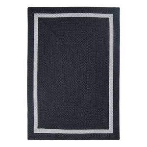 Tapis à poils courts Benito Fibres synthétiques - Anthracite