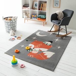 Tapis Canvas I Tissu mélangé - Gris clair