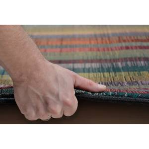 Tapis à poils courts Gabiro Harmony Edge Fibres synthétiques - 200 x 200 cm