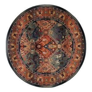 Laagpolig vloerkleed Gabiro Chic Round kunstvezels - 200cm