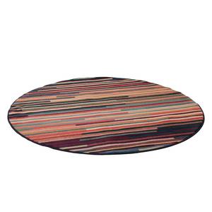 Laagpolig vloerkleed Gabiro Round kunstvezels - 200cm