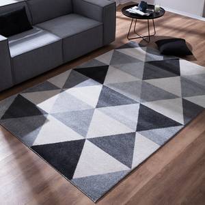 Laagpolig tapijt Specter textielmix - grijs - 120x170cm