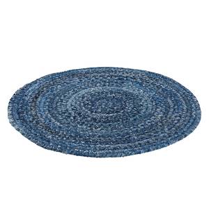 Tapis de paille Jogma Paille de maïs - Bleu