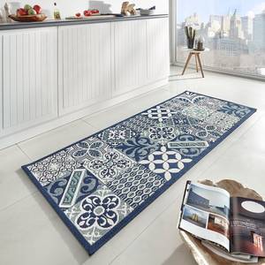 Tapis de couloir Accent Fibres synthétiques - Bleu