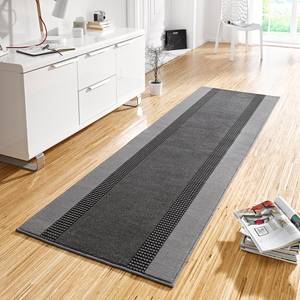 Tapis de couloir Band Fibres synthétiques - Gris - 80 x 300 cm