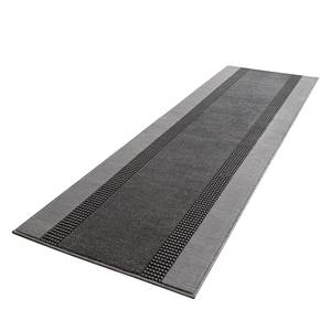 Tapis de couloir Band Fibres synthétiques - Gris - 80 x 300 cm