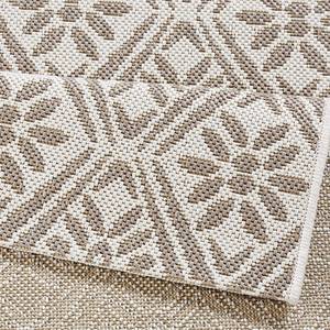 Tapis de couloir Creation Fibres synthétiques - Sable / Beige