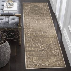 Tapis de couloir Vintage Harlow Fibres synthétiques - Marron / Sand