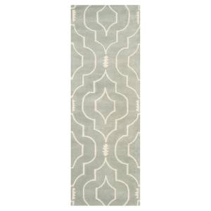 Läufer Morgan Beige - Grau - Textil - 70 x 2 x 215 cm