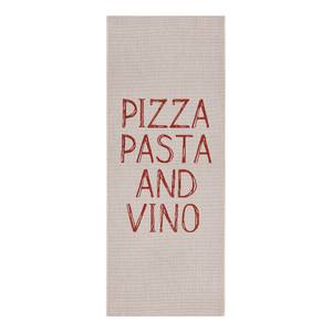 Loper Pizza Pasta Vino kunstvezel - Beige