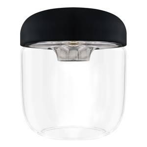 Lampenschirm Acorn Glans Glas / Silikon - Schwarz / Silber